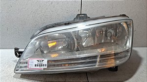 Farol Lado Esquerdo Fiat Idea 2006 a 2010 Cromado