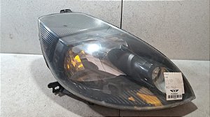 Farol Lado Direito Ford Ka 2011 a 2013 Máscara Negra/DETALHE