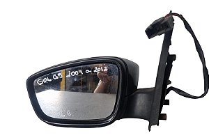 Retrovisor Lado Esquerdo Vw GOl G5 2009 a 2012 eletrico