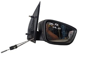 Retrovisor Lado Direito Vw Gol 2009 a 2014 manual / Paralelo