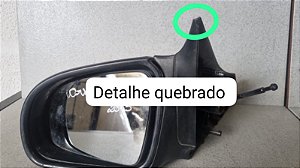 Retrovisor Lado Esquerdo chevrolet Corsa 1996 a 2013 manual /Paralelo