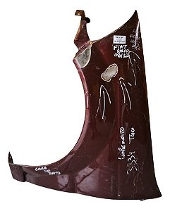 Paralama Lado Esquerdo Fiat Palio 2008 A 2012 Com Detalhe