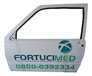 Porta Lado Esquerdo Fiat Uno Mille 2004/2013 2 Pts Detalhe