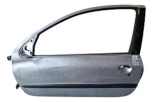 Porta Lado Esquerdo Peugeot 206 2000 A 2008 2 Pts Detalhe