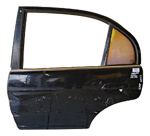 Porta Traseiro Esquerdo Honda Civic 2001 A 2006 Com Detalhe