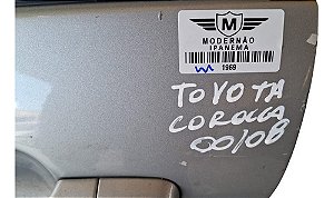 Porta Traseiro Esquerdo Toyota Corolla 2003 A 2008