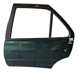 Porta Traseiro Esquerdo Peugeot 306 1994 A 2002 Com Detalhe