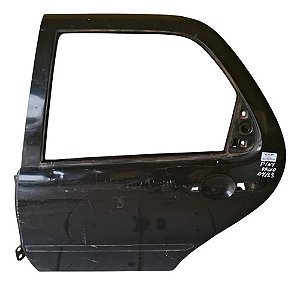 Porta Traseiro Esquerdo Fiat Palio 2004 A 2013 Com Detalhe