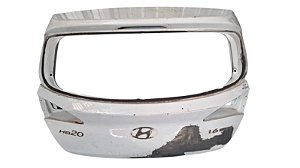 Tampa Traseira Hyundai Hb20 hatch 2012 a 2019 Com detalhe