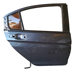 Porta Traseira Direita Honda City 2015 A 2018 Com Detalhe