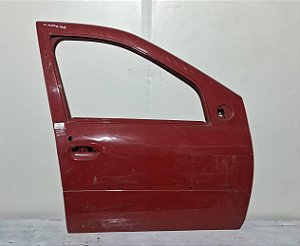 Porta Dianteira Direita Renault Logan 2007 a 2013 Com furo