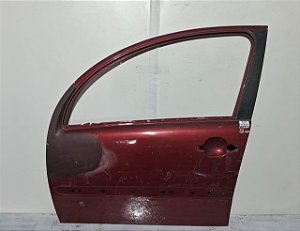 Porta Dianteira Esquerdo Citroen C3 2002 a 2012 Com detalhe