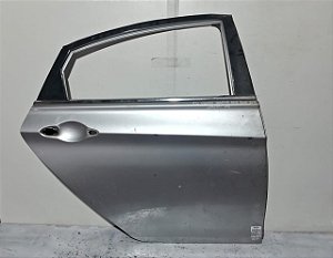 Porta Traseira Direita Hyundai Sonata 2011 a 2014 Com detalhe