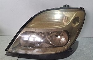 Farol Esquerdo Renault Scenic 2002 a 2009 Com detalhe
