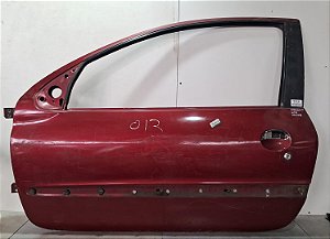 Porta Lado Esquerdo Peugeot 206 2000 a 2008 2pts