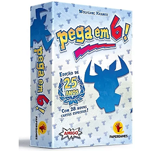 Pega em 6! Edição de 25 Anos - Papergames - Jogo De Cartas Original