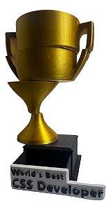 Troféu Best Css 3dcomtech