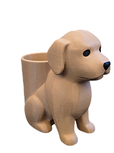 Porta canetas em Formato de Cachorro