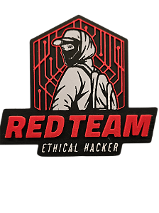 Plaquinha RED TEAM Ethical Hacker - 3D