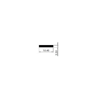 BC-010 - Barra Chata 15,4 x 2,2mm
