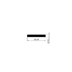 BC-008 - Barra Chata 1" x 1/8" - (Pacote com 20 barras 6m)