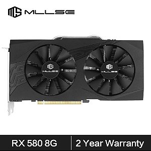 MLLSE - Placa de vídeo RX580 8GB GDDR5 256 bits