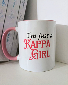 Caneca Porcelana - I'm just a Kappa Girl