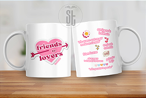 Caneca Trope - Friends to lovers