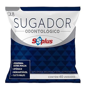 Sugador Odontológico Descartável SSplus - Qualybless