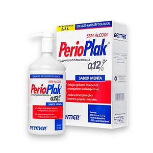 Antisséptico Bucal Perioplak Sem Álcool Kit Econômico - Reymer