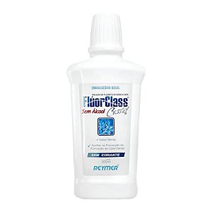 Enxaguante Bucal Fluorclass Cristal sem Alcool - Reymer