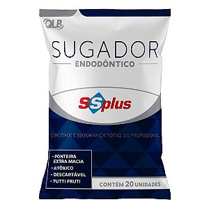 Sugador Endodôntico Descartável SSPlus - Qualybless