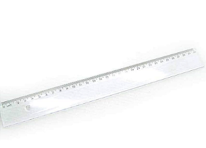 Régua Acrílica 30 cm Acrimet – Transparente