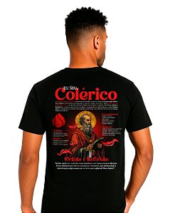 Camiseta: Temperamentos- Colérico