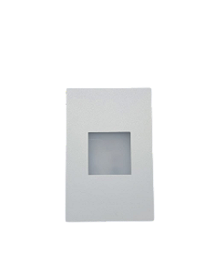 Balizador De Embutir 4x2 3938-s-bm 0,65w 2700k Branco Interlight