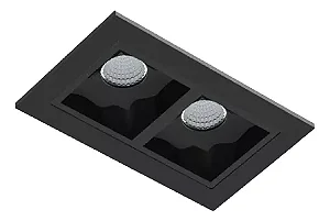 Spot de Embutir Picco 4892-ab-s-pm 5w 2700k Preto Interlight