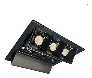 Spot de Embutir Picco Orientável 4584-ab-s-pm 21w 2700k Preto Interlight
