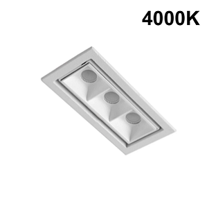 Spot de Embutir Picco 4992-ab-n-bm/rb 7w 4000k Branco Interlight