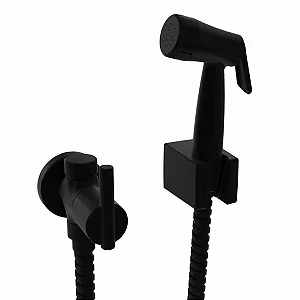 Ducha Higienica Acqua-Jet BK Gioia 2195-NGIO-BK Preto Fosco