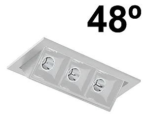 Spot de Embutir Picco Orientável 4582-ma-s-bm/rb 7w 2700k Branco Interlight 48º