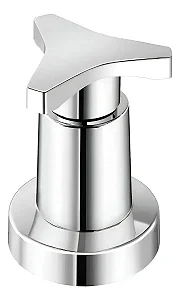 Acabamento De Registro Nova Gyro 1.1/2 A-3-NGY-Cr Cromado -Fabrimar