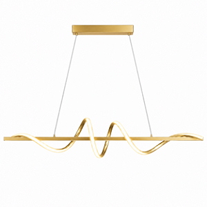 Pendente Led Surel Pe-224/48.100 18x100cm 48w 3000k 2880lm +Luz Iluminação