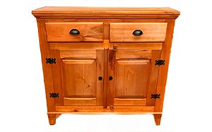 Buffet Balcão Arcaz Madeira Maciça 1,00x0,40x0,90