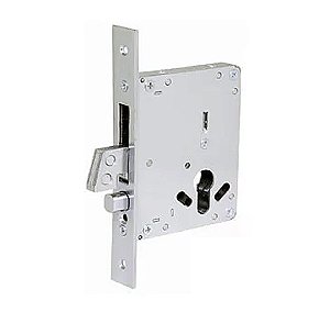 Fechadura De Segurança Keso - Bico De Papagaio - 60mm Porta De Correr - 182×25mm - Ref. 60164