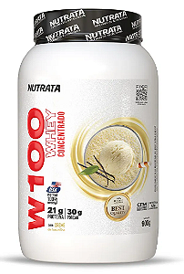 whey 100 nutrata 900g creme de baunilha