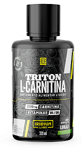 carnitina vitamina b6 triton l-carnitina 320ml iridium limão