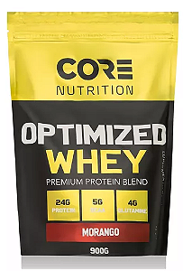 whey optimized core nutrition 900g morango