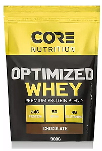 whey optimized core nutrition 900g chocolate