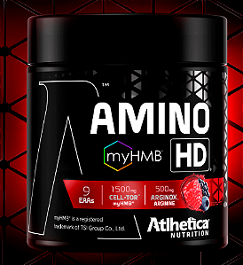 aminoácido hmb 225g atlhetica amino hd frutas vermelhas