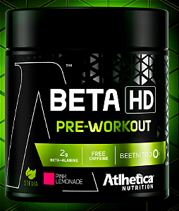 aminoácido beta alanina hd 250g atlhetica pink lemonade